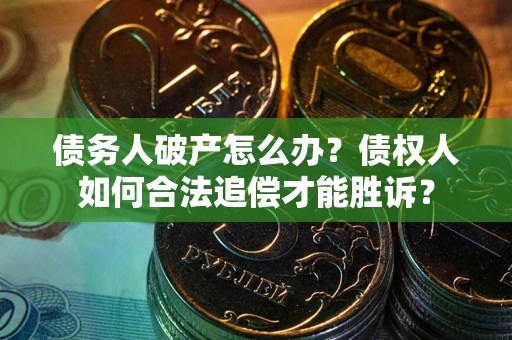 北京债务人破产怎么办？债权人如何合法追偿才能胜诉？