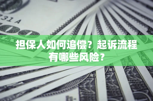 北京担保人如何追偿？起诉流程有哪些风险？