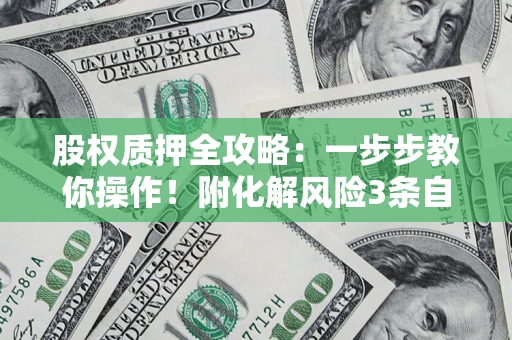 北京股权质押全攻略：一步步教你操作！附化解风险3条自救法则