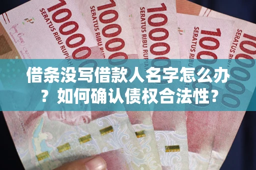 北京借条没写借款人名字怎么办？如何确认债权合法性？