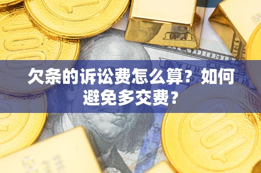 北京欠条的诉讼费怎么算？如何避免多交费？