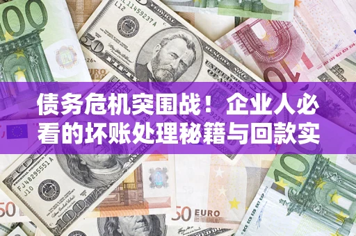 北京债务危机突围战！企业人必看的坏账处理秘籍与回款实战指南